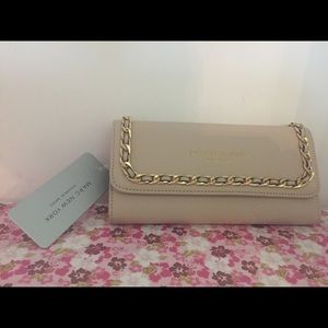 Marc New York: Andrew Marc Leather Wallet Beige